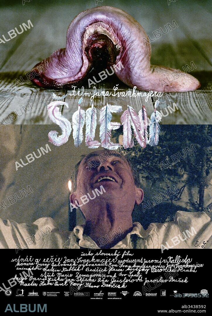 Poster of LUNACY, 2005 (SILENI), directed by JAN SVANKMAJER. Copyright ATHANOR.