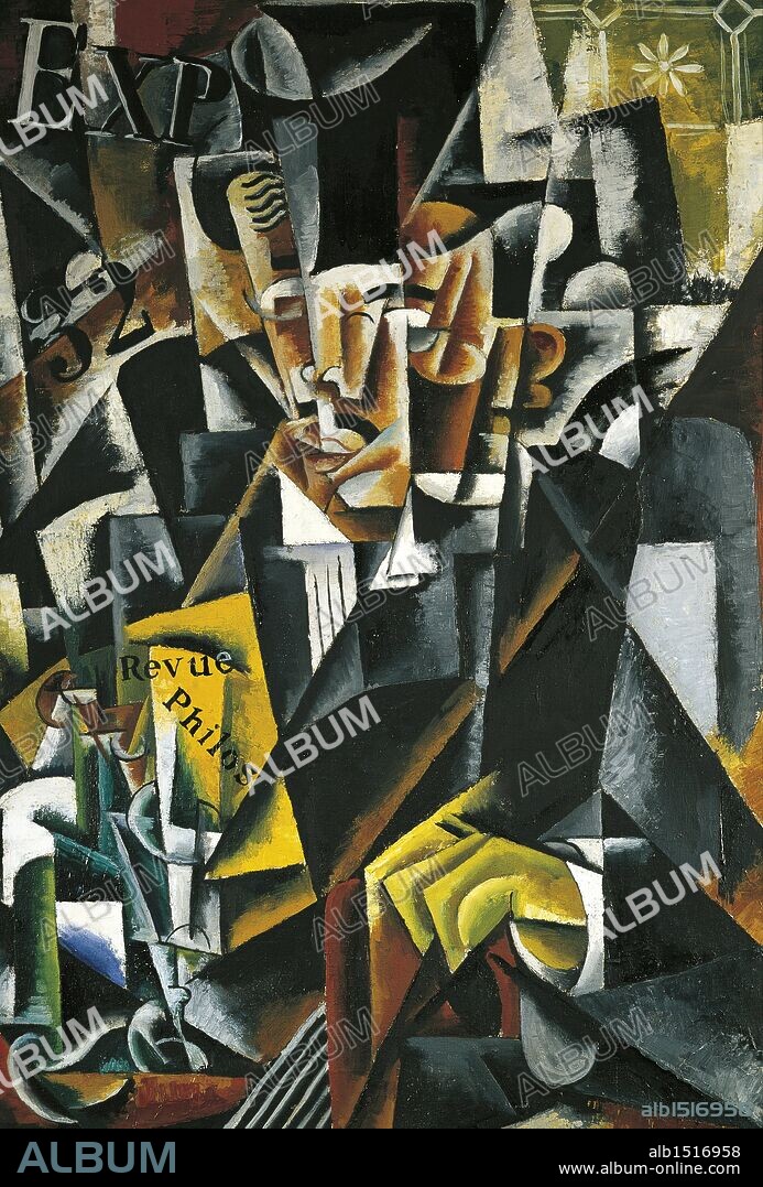 Lyubov Sergeyevna Popova (1889-1924), The Philosopher, 1915.