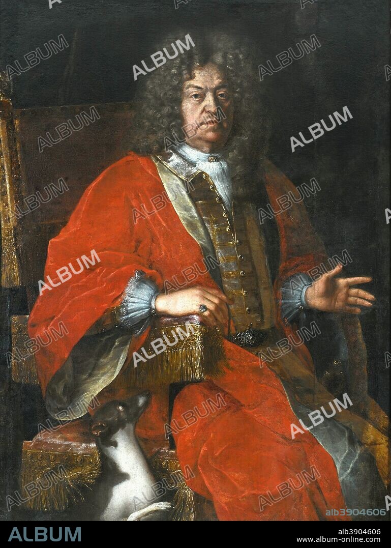 MICHELANGELO PALLONI. Portret Jana Dobrogosta Krasinskiego Portrait of Jan Dobrogost Krasinski. Date/Period: Ca. 1700. Painting. Oil on canvas. Height: 1,370 mm (53.93 in); Width: 1,000 mm (39.37 in).