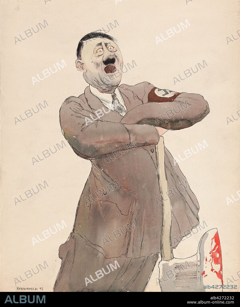 KUKRYNIKSY (ART GROUP). Adolf Hitler.
