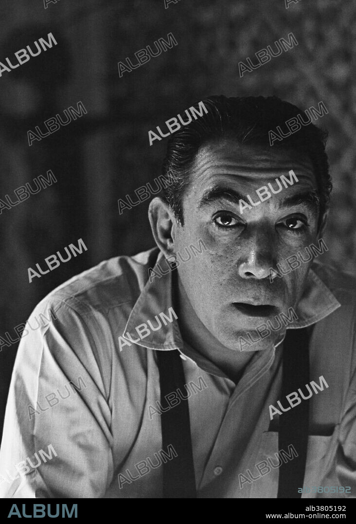 Undated image of actor Anthony Quinn. Antonio Rodolfo Quinn Oaxaca (April 21, 1915 - June 3, 2001), more commonly known as Anthony Quinn, was a Mexican American actor, as well as a painter and writer. He starred in numerous critically acclaimed and commercially successful films, including La Strada, The Guns of Navarone, Lawrence of Arabia, Zorba the Greek, Guns for San Sebastian, The Message and Lion of the Desert. He won the Academy Award for Best Supporting Actor twice: for Viva Zapata! in 1952 and Lust for Life in 1956. He died aged 86 in Boston, Massachusetts from pneumonia and respiratory failure while suffering from throat cancer shortly after completing his role in his last film, Avenging Angelo (2001).