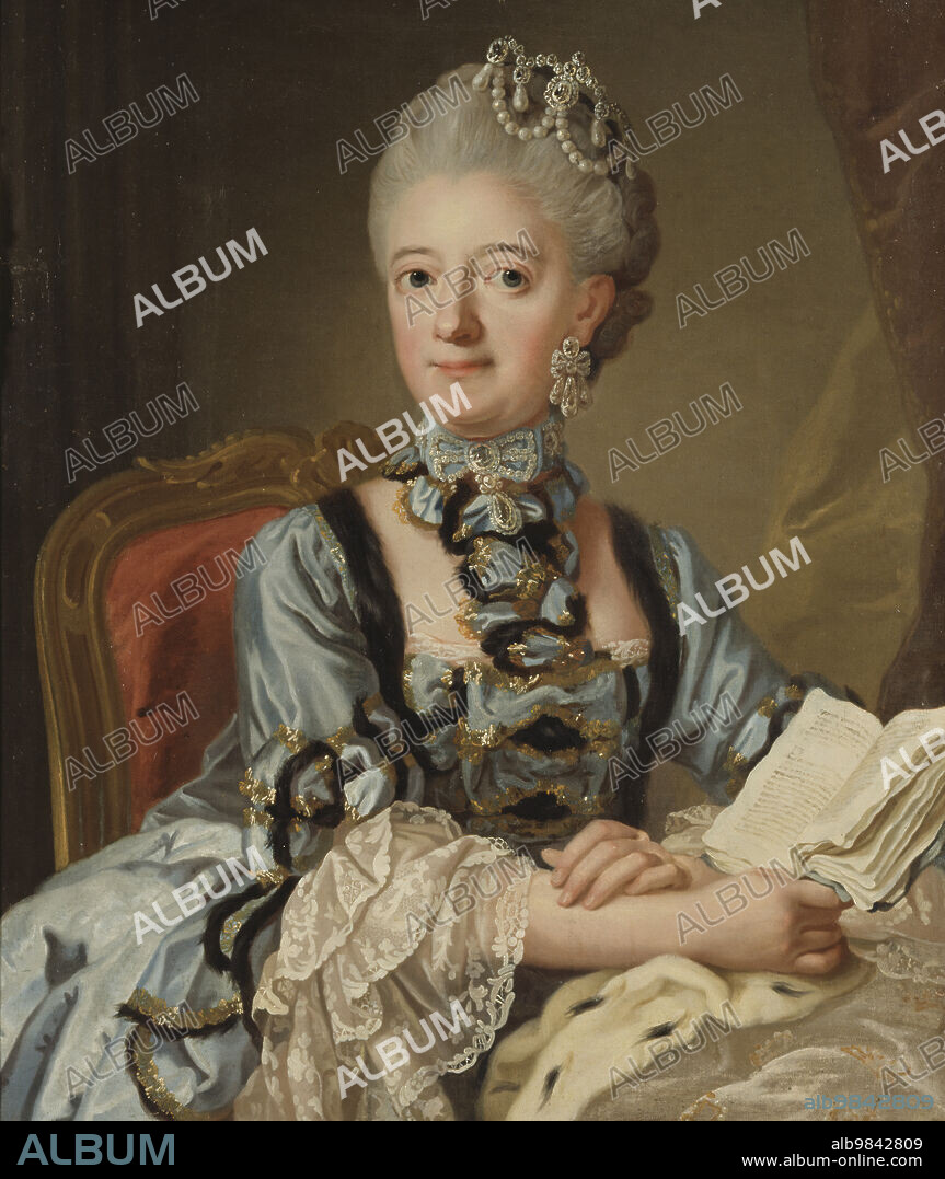 LORENS PASCH THE YOUNGER. Lovisa Ulrika, 1720-1782, Princess of Prussia, Queen of Sweden, 1768.