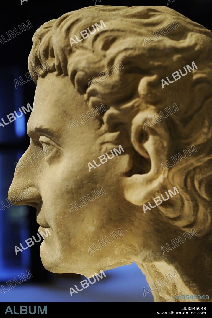 Nerva (30-98). Roman emperor. Bust. 96-98 AD. Marble. Roman-Germanic Museum. Cologne. Germany.