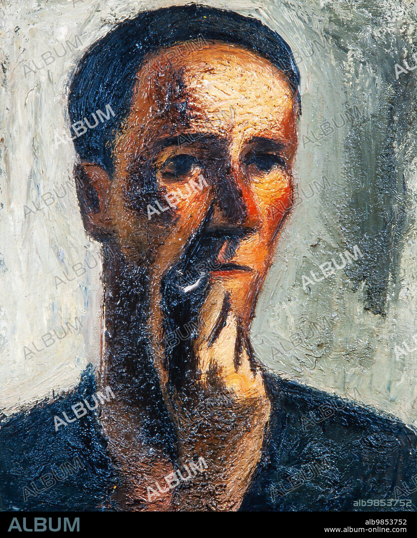 MIQUEL VILLÀ I BASSOLS. Miquel Villà i Bassols / Autorretrato, siglo XX. Colección privada.
