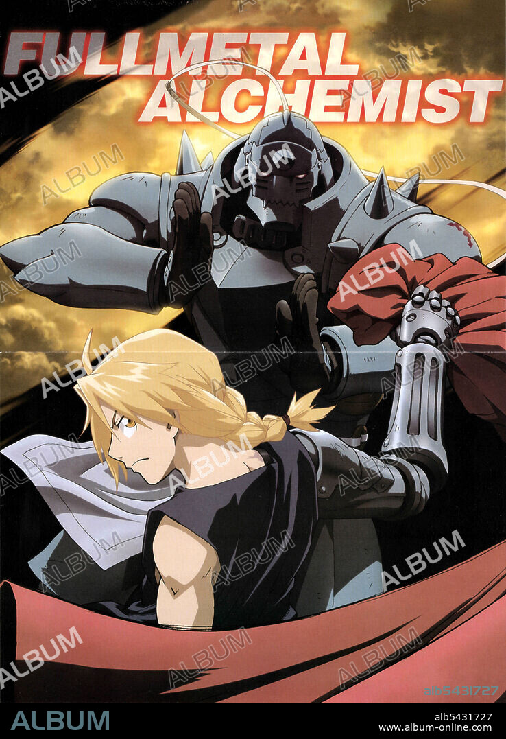 Poster of FULLMETAL ALCHEMIST BROTHERHOOD, 2009 (HAGANE NO RENKINJUTSUSHI), directed by YASUHIRO IRIE. Copyright BONES.