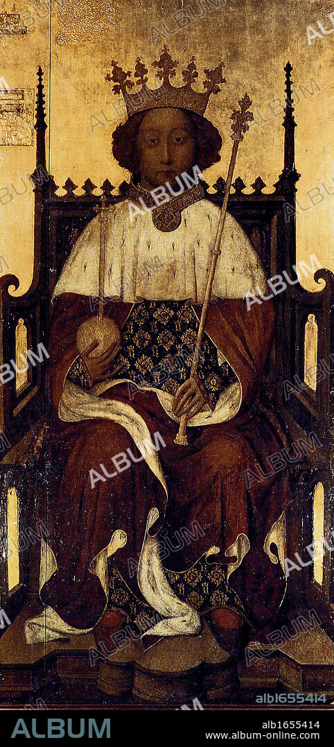 Richard II (6 January 1367 - 14 February 1400) King of England of the House of Plantagenet. He ruled from 1377 but was deposed in 1399.