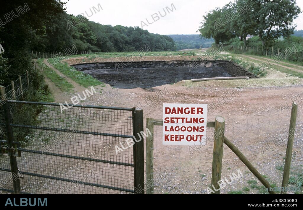 Slurry Settling Pond