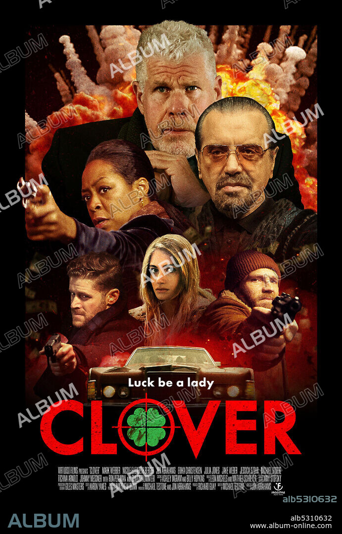 Affiche de CLOVER, 2020, réalisé par JON ABRAHAMS. Copyright Virtuoso Films.