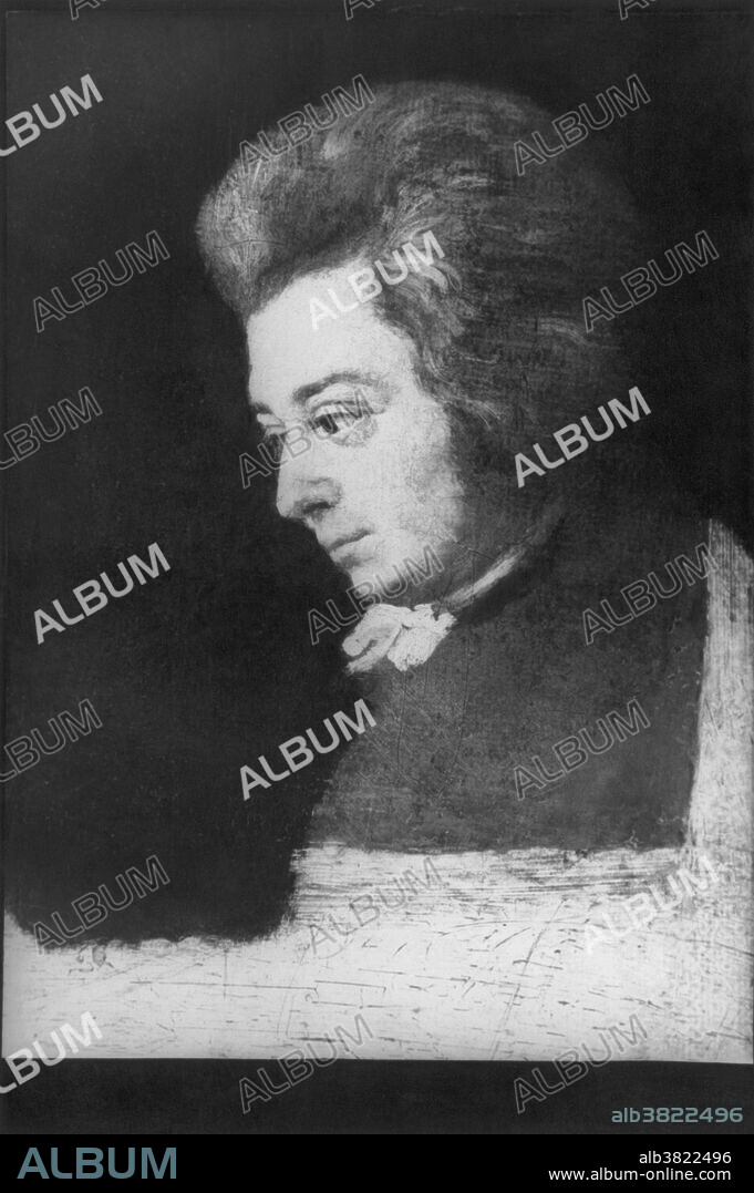 Wolfgang Amadeus Mozart; portrait by Joseph Lange, (1783). The original hangs in the Mozarteum. Wolfgang Amadeus Mozart (January 27, 1756 - December 5, 1791) was a prolific and influential composer of the Classical era. He composed over 600 works, many acknowledged as pinnacles of symphonic, concertante, chamber, operatic, and choral music. He is among the most enduringly popular of classical composers. Mozart was a child prodigy competent on keyboard and violin, he composed from the age of five and performed before European royalty. At 17, he was engaged as a court musician in Salzburg, but while visiting Vienna in 1781, he was dismissed. He chose to stay in the capital, where he achieved fame but little financial security. During his final years in Vienna, he composed many of his best-known symphonies, concertos, and operas, and portions of the Requiem, which was largely unfinished at the time of Mozart's death. The circumstances of his early death, at the age of 35, have been much mythologized. He composed over 600 works, many acknowledged as pinnacles of symphonic, concertante, chamber, operatic, and choral music. He is among the most enduringly popular of classical composers, and his influence on subsequent Western art music is profound.