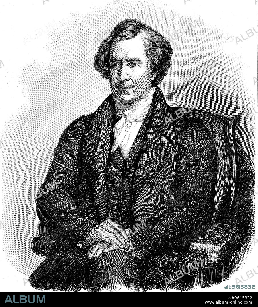 Dominique Francois Jean Arago (1786-1853), French astronomer, physicist and politician, 1886. Arago made important discoveries in the fields of astronomy, magnetism and optics. He was appointed director of the Paris Observatory in 1843. A staunch republican, he entered politics in 1830 and became a member of the provisional government formed after the Revolution of 1848.