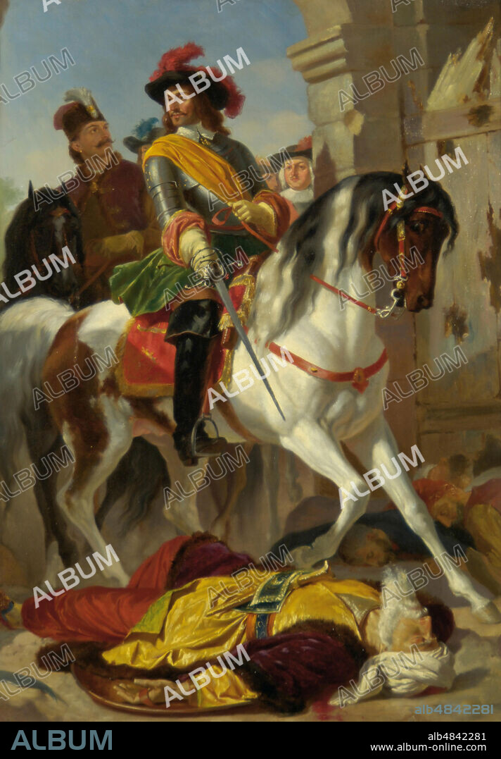 KARL VON BLAAS. The Recapture of Buda, 1686.