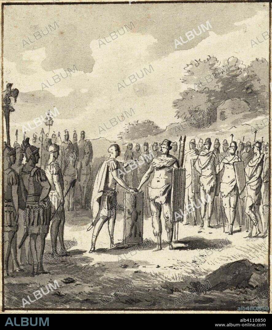 50 years before Christ birth. Draughtsman: anonymous. Draughtsman: Jacques Kuyper (rejected attribution). Dating: c. 1789 - c. 1810. Place: Netherlands. Measurements: h 65 mm × w 55 mm.