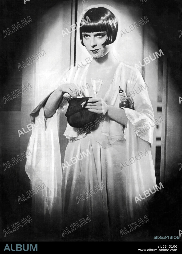 LOUISE BROOKS in DIE BUCHSE DER PANDORA, 1929, unter der Regie von GEORG WILHELM PABST. Copyright NERO-FILM AG, BERLIN.