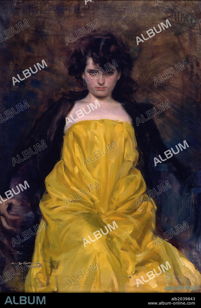 RAMÓN CASAS. La Sargantain, 1907. colección del Cercle del Liceu, Ramón Casas.