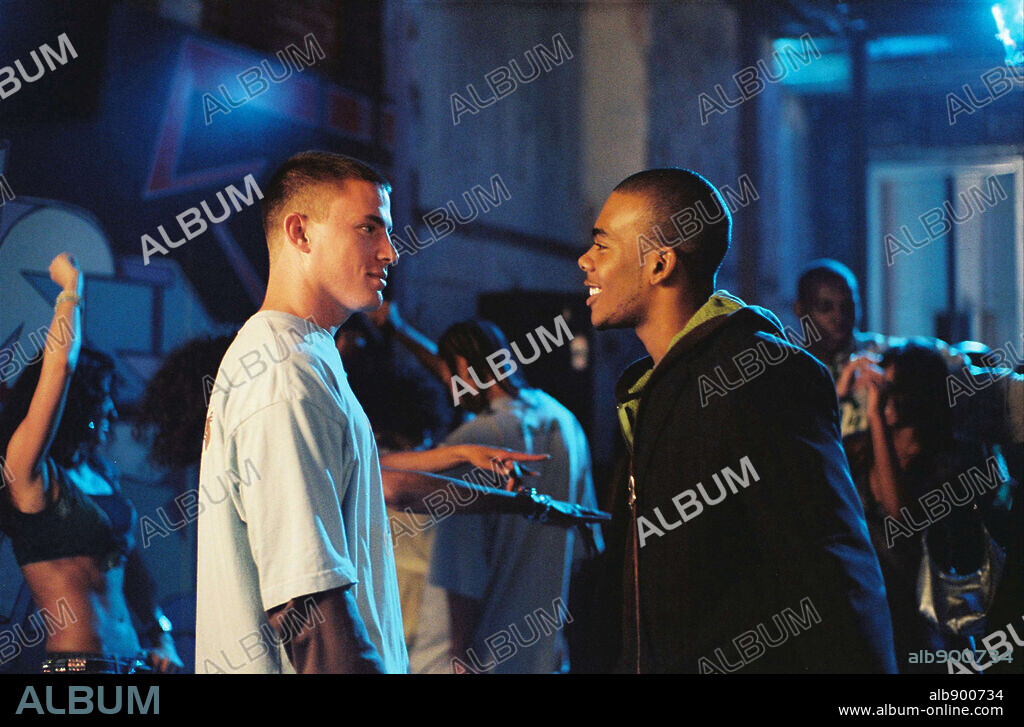 CHANNING TATUM and Mario in STEP UP, 2006, directed by ANNE FLETCHER. Copyright SUMMIT ENTERTAINMENT / CARUSO, PHILLIP.