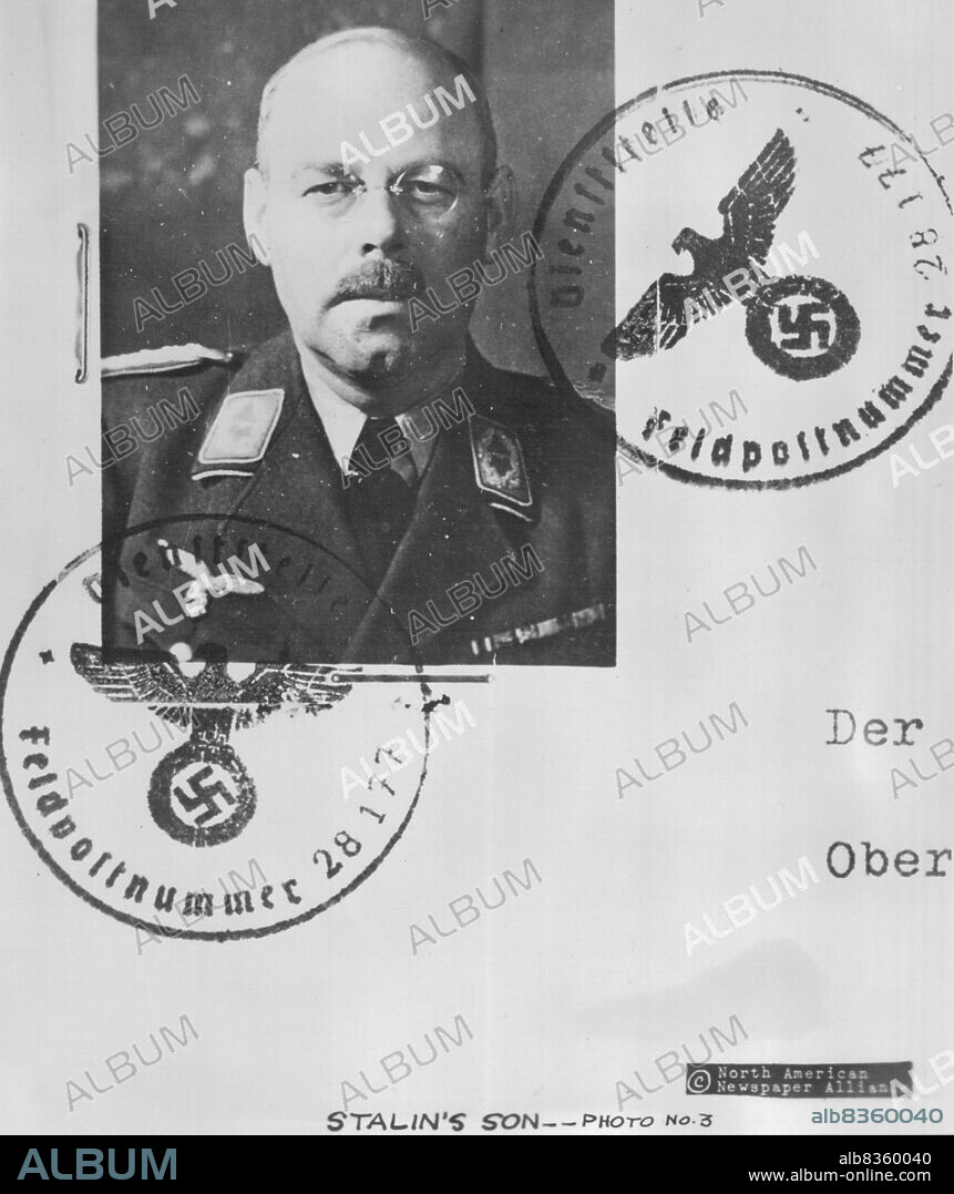 Jacob Stalin. April 16, 1952.