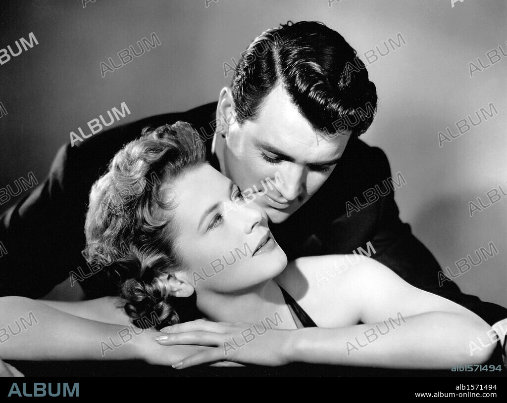 CORNELL BORCHERS y ROCK HUDSON en HOY COMO AYER, 1956 (NEVER SAY GOODBYE), dirigida por JERRY HOPPER. Copyright UNIVERSAL PICTURES.