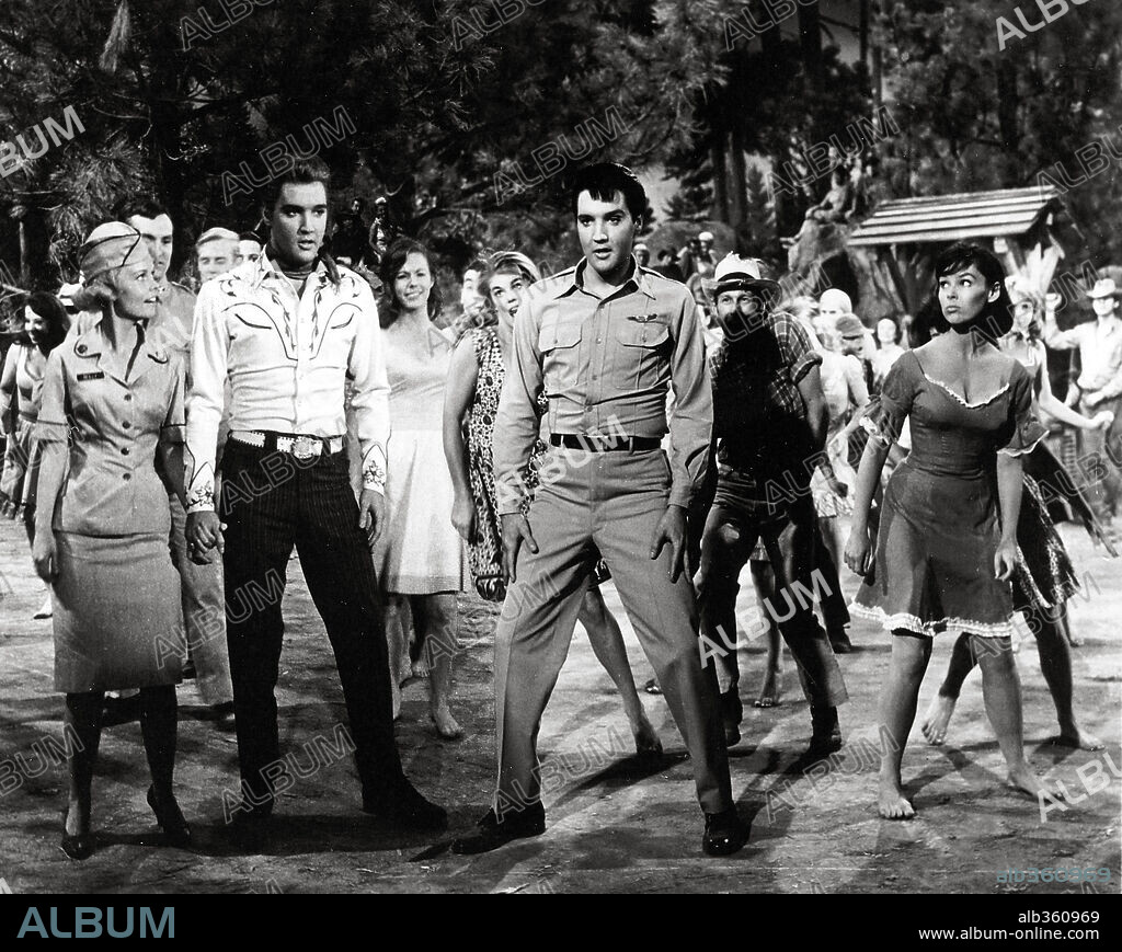 ELVIS PRESLEY in KISSIN' COUSINS, 1964, directed by GENE NELSON. Copyright M.G.M.
