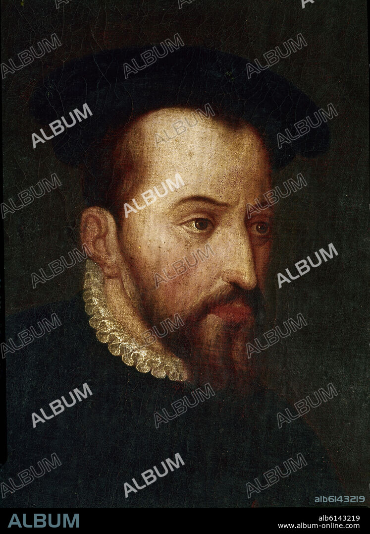 RAMÓN TORRES. ANTONIO MENDOZA (1490-1552) - PRIMER VIRREY DE NUEVA ESPAÑA Y SEGUNDO DE PERU - 1786 - ESCUELA MEXICANA - VIRREINATO DE NUEVA ESPAÑA - O/L - Conj 2352.