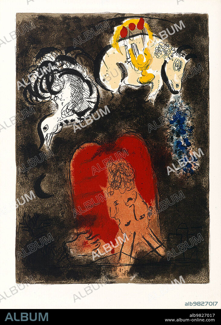 MARC CHAGALL. The story of the Exodus.