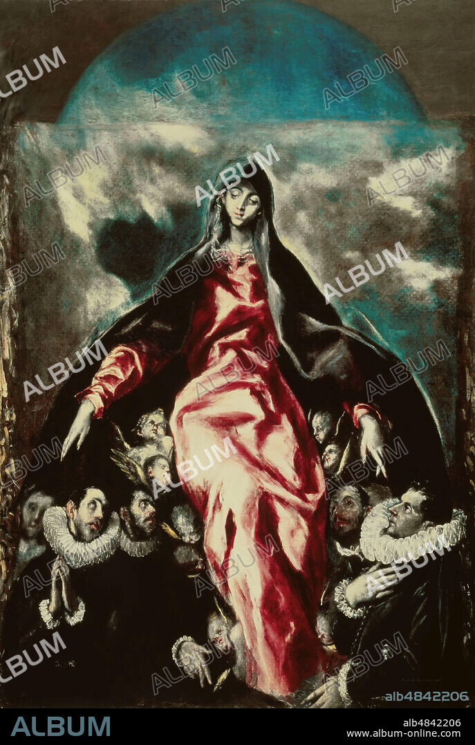 EL GRECO. La Virgen de la Caridad (The Madonna of Mercy).