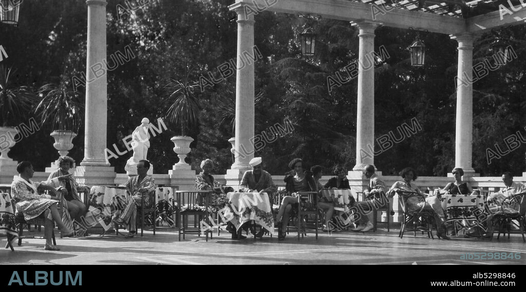 Italy. Veneto. Lido Di Venezia. Grand Hotel Des Bains. 40s.