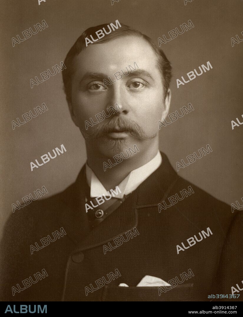William Hunter Kendal, British actor and theatre manager, 1884. A photograph from The Theatre, A Monthly Review, Volume III, January to June, 1884, edited by Clement Scott, David Bogue, London, 1884.