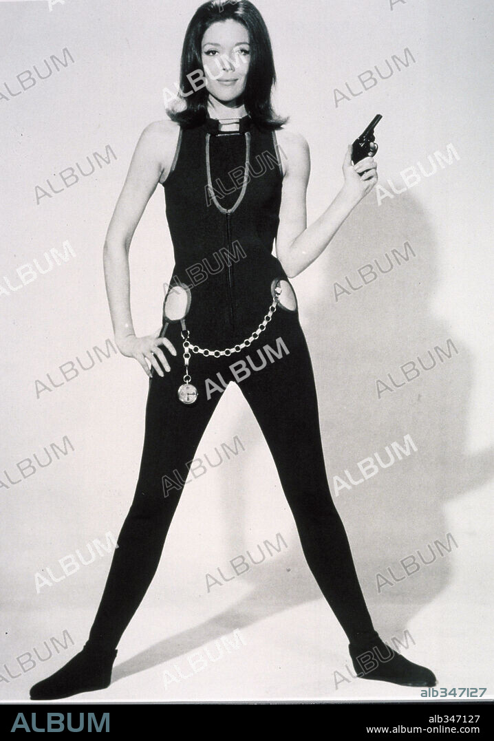 DIANA RIGG in THE AVENGERS, 1961. Copyright ABC TV.