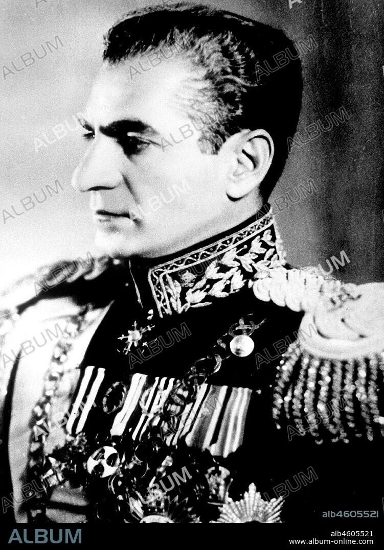 Mohammad Reza Pahlavi. Shah Of Persia.
