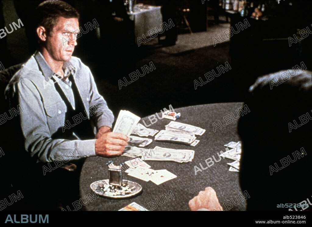 STEVE MCQUEEN in THE CINCINNATI KID, 1965, unter der Regie von NORMAN JEWISON. Copyright M.G.M/FILMWAYS.
