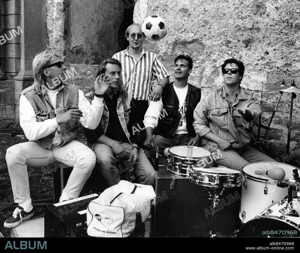 1992-08-14.. Svenne Rubins är en svensk musikgrupp. De grundades 1981 i Vansbro, Dalarna. *** Local Caption *** GP Foto: Christer Johansson / Kamerareportage / TT / Kod: 2524.