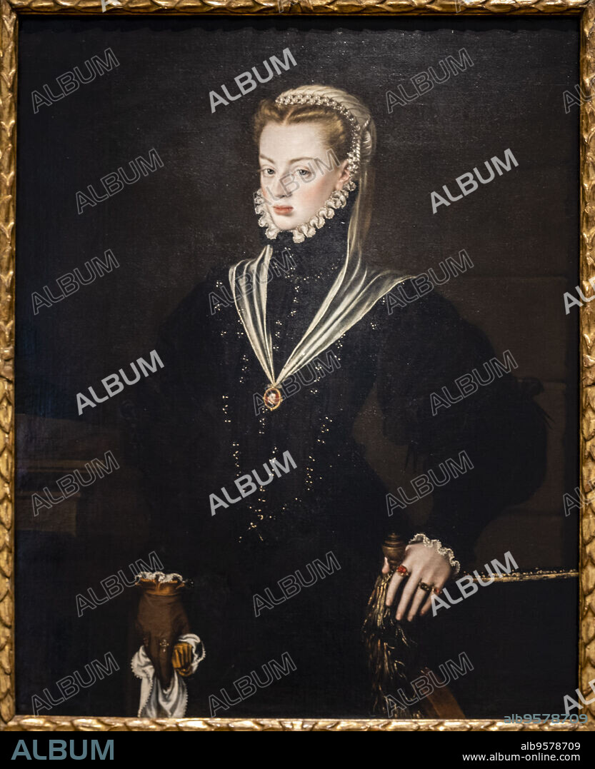 Alonso Sánchez Coello, Portrait of Juana of Austria, Princess of Portugal, Museo de Bellas Artes, Bilbao, Spain.