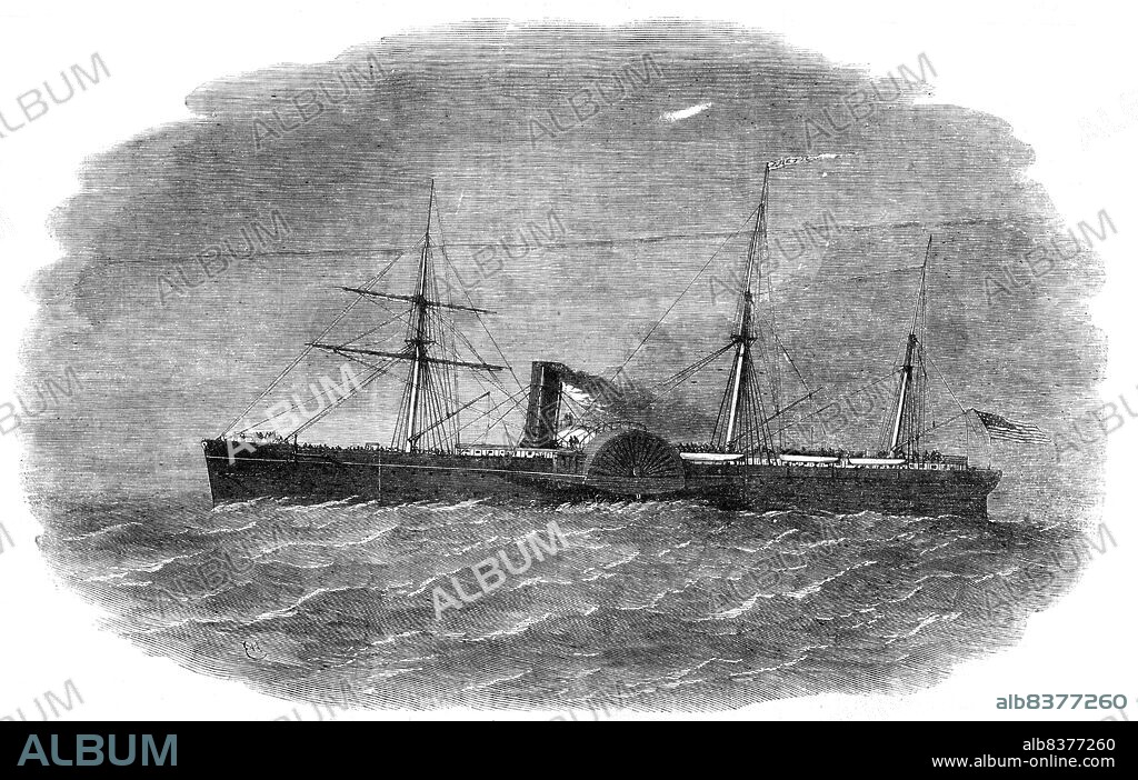 The Arctic Steam-Ship, 1854. Two ships collide in poor visibility. '...the Arctic steam-ship, on her passage from Liverpool to New York, while running in a very thick fog, was struck on the starboard bow...by an iron steamer which made three large holes in the ship...So dense was the fog that the vessel could not be seen a minute before the collision...a steamer was very indistinctly seen...which turned out to be the Vesta...the wife, daughter, and son of Mr. E. K. Collins, with several ladies, were put on board a boat - in the act of lowering which one of the tackle gave way, and all, except one lady, who clung to a sailor holding fast to the boat, were precipitated into the sea and lost...I asked the Captain what his intentions were, who replied that the ship's fate should be his. I then asked him if he would not allow his son to go with me...but he returned me the answer that he should share his fate'. From "Illustrated London News", 1854.