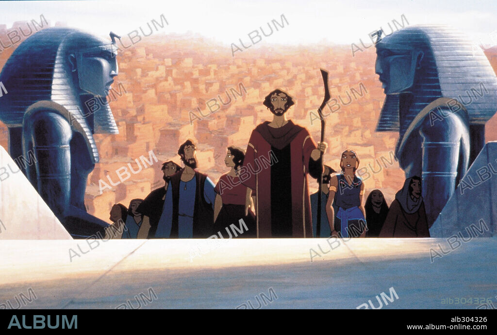 BIBBIA AT: MOSE'. THE PRINCE OF EGYPT, 1998, directed by BRENDA CHAPMAN, SIMON WELLS and STEVE HICKNER. Copyright DREAMWORKS.