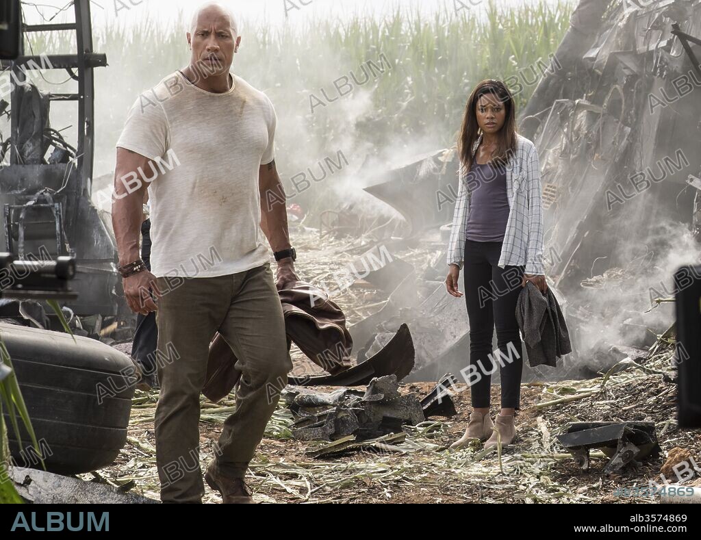NAOMIE HARRIS in RAMPAGE, 2018, directed by BRAD PEYTON. Copyright FLYNN PICTURE COMPANY/NEW LINE CINEMA/TWISTED MEDIA/WRIGLEY.
