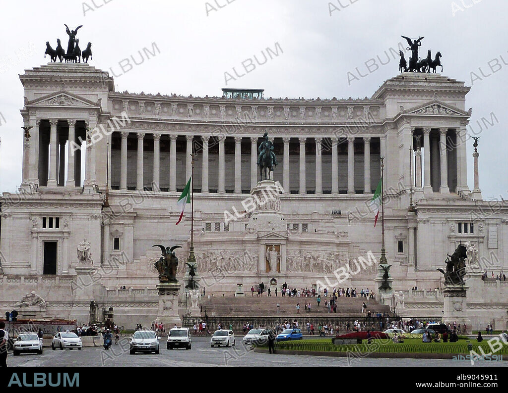 the Monumento Nazionale a Vittorio Emanuele II or 'Il Vittoriano' is a monument in Rome built to honour king Victor Emmanuel, the first king of a unified Italy. Opened: 1925; designed by the architect, Giuseppe Sacconi.