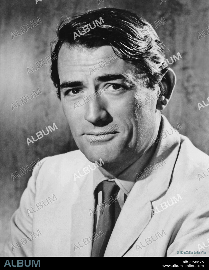 Photograph of Gregory Peck (1916-2003) American actor. Dated 1966.