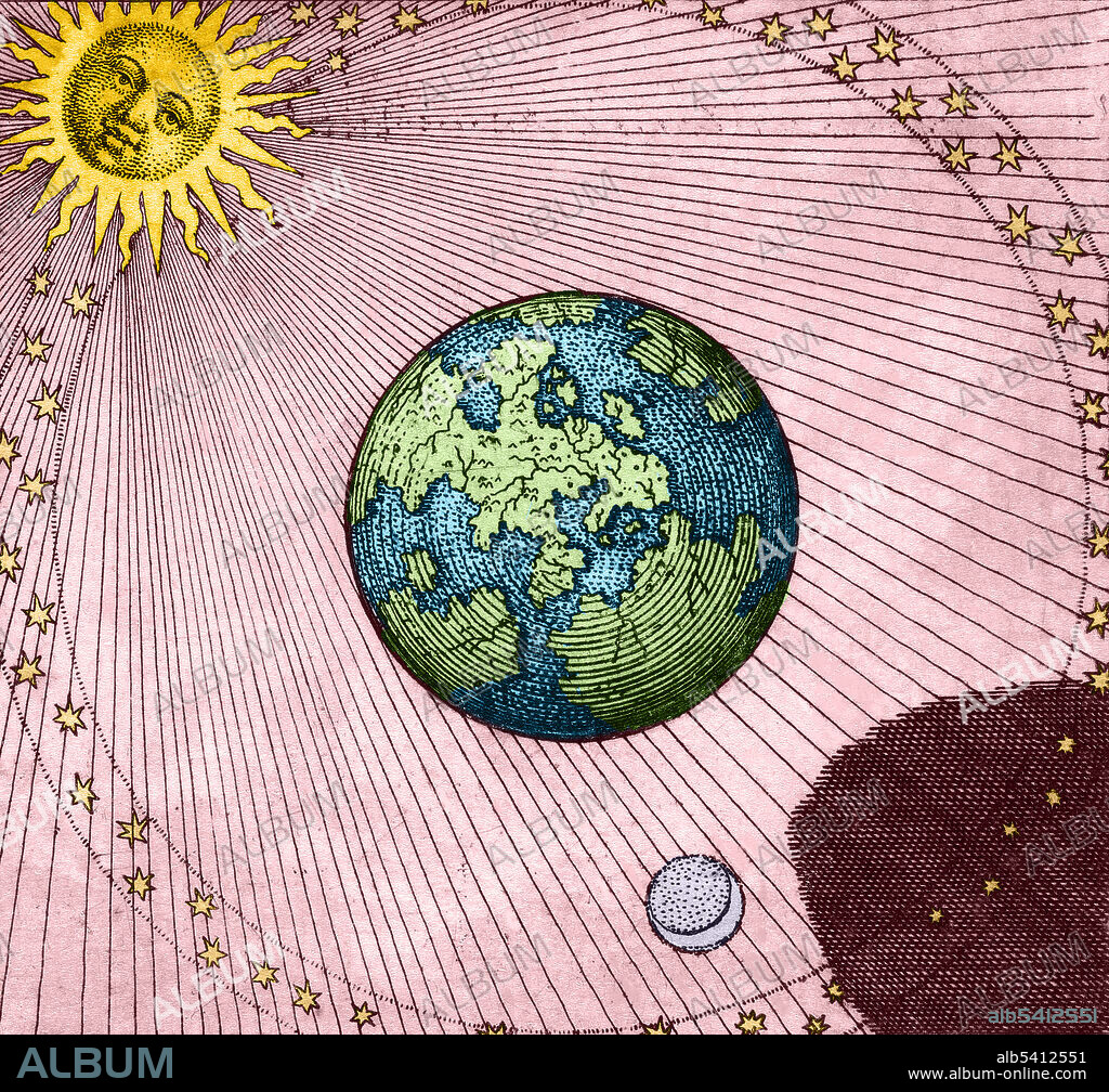 Sun and its Shadow Complete the Work, 1617