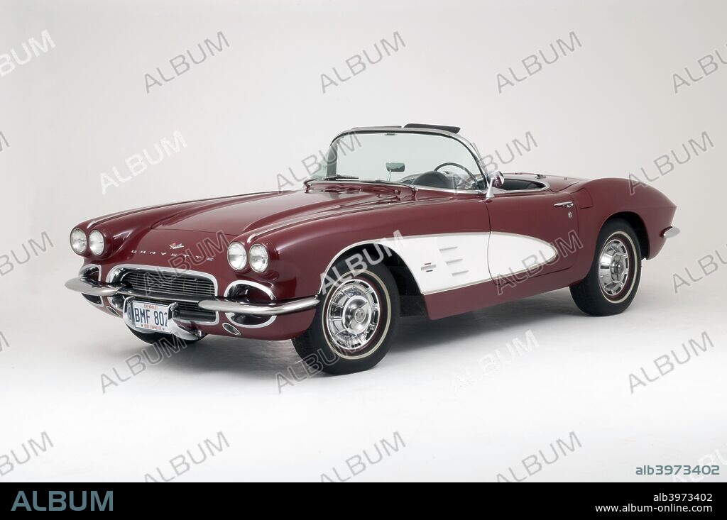 1961 Chevrolet Corvette C1 Convertible.