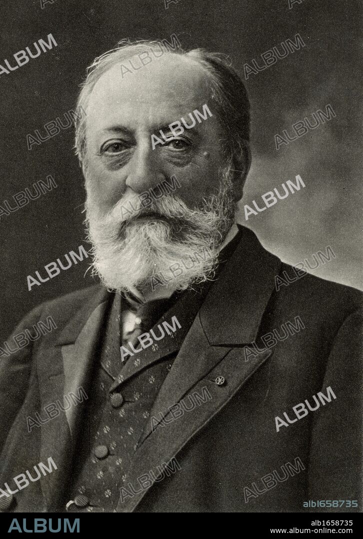 Camille Saint-Saens (1835-1921) French composer and organist. From a photograph by Nadar, pseudonym of Gaspard-Felix Tournachon (1820-1910). (Photo by: Universal History Archive/UIG via Getty Images).