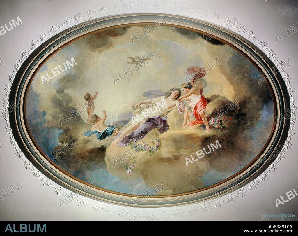LOUIS JEAN FRANCOIS LAGRENEE. Flora's Triumph, c1770.