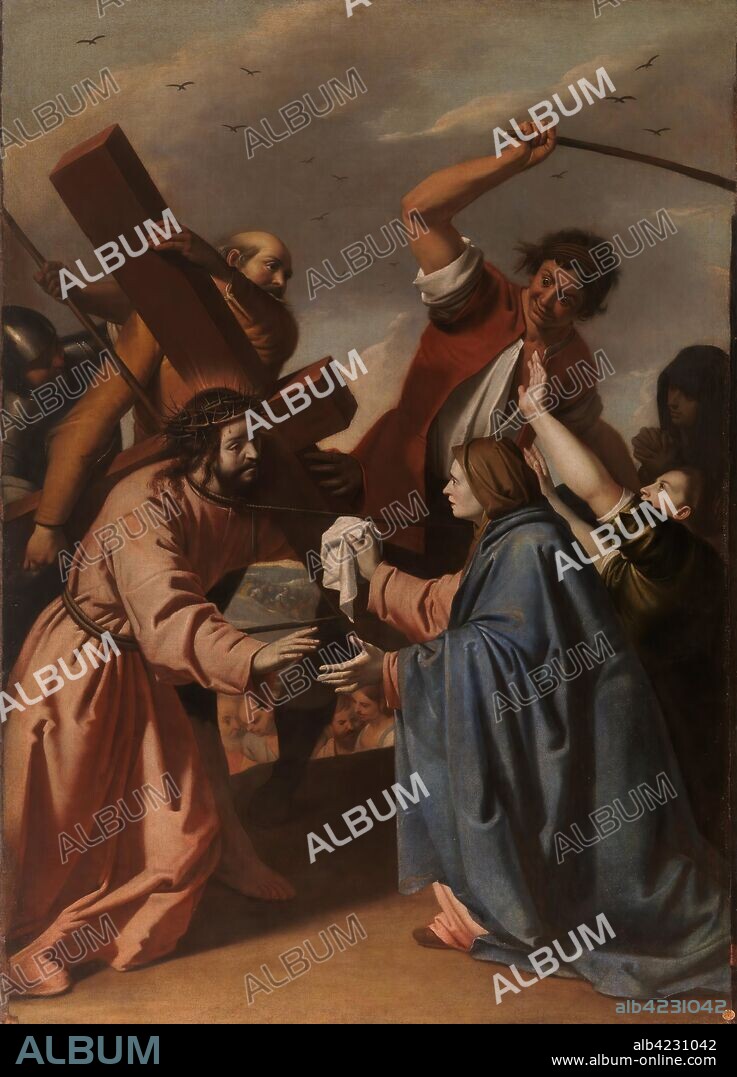 ANTONIO ARIAS FERNÁNDEZ. Antonio Arias Fernández / 'Christ Bearing the Cross Meets Veronica'. 1657. Oil on canvas.