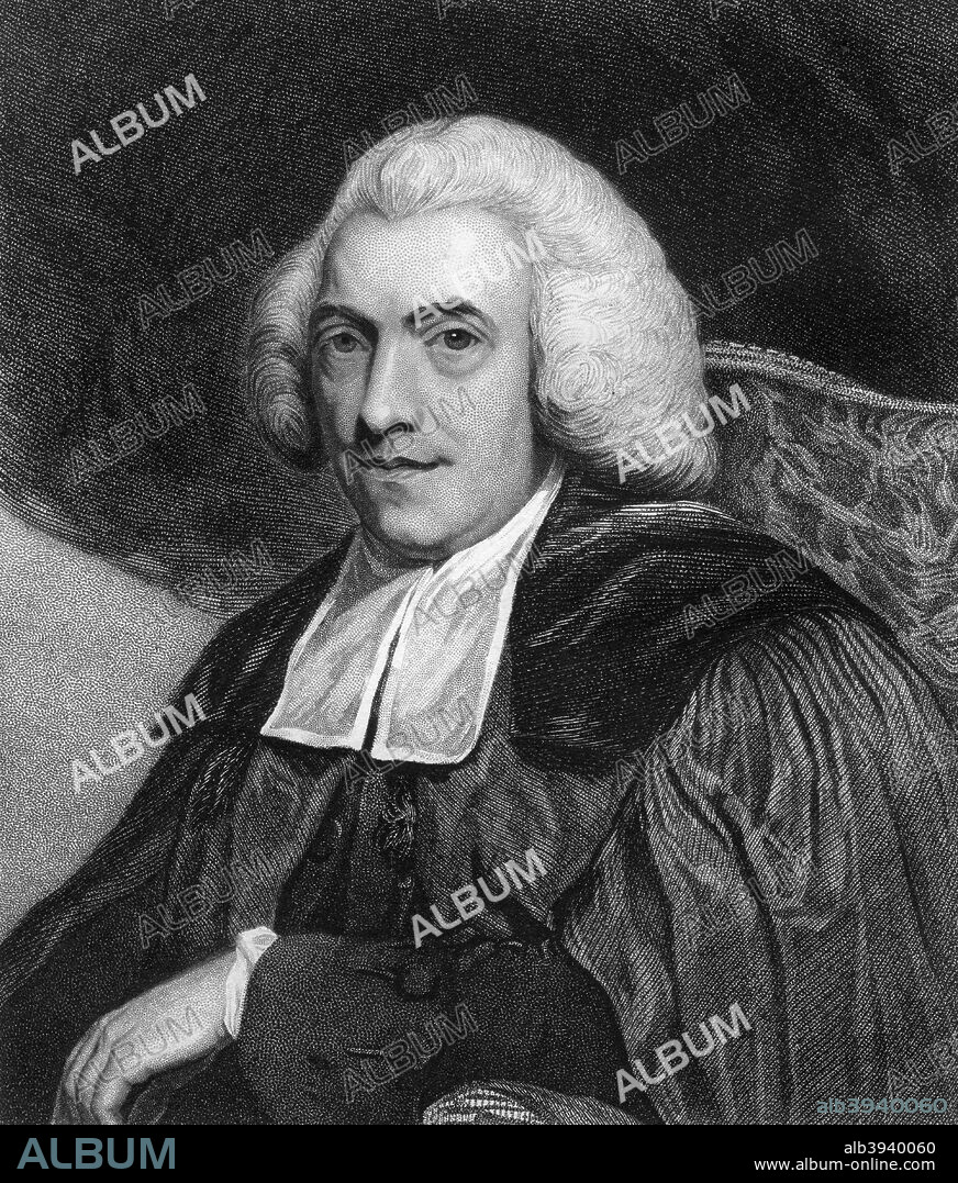 William Robertson, 18th century Scottish historian and Principal of Edinburgh University, (1845). A print from Lives of Men of Letters and Science who Flourished in the Time of George III, by Henry, Lord Brougham. (Charles Knight and Co, London, 1845).
