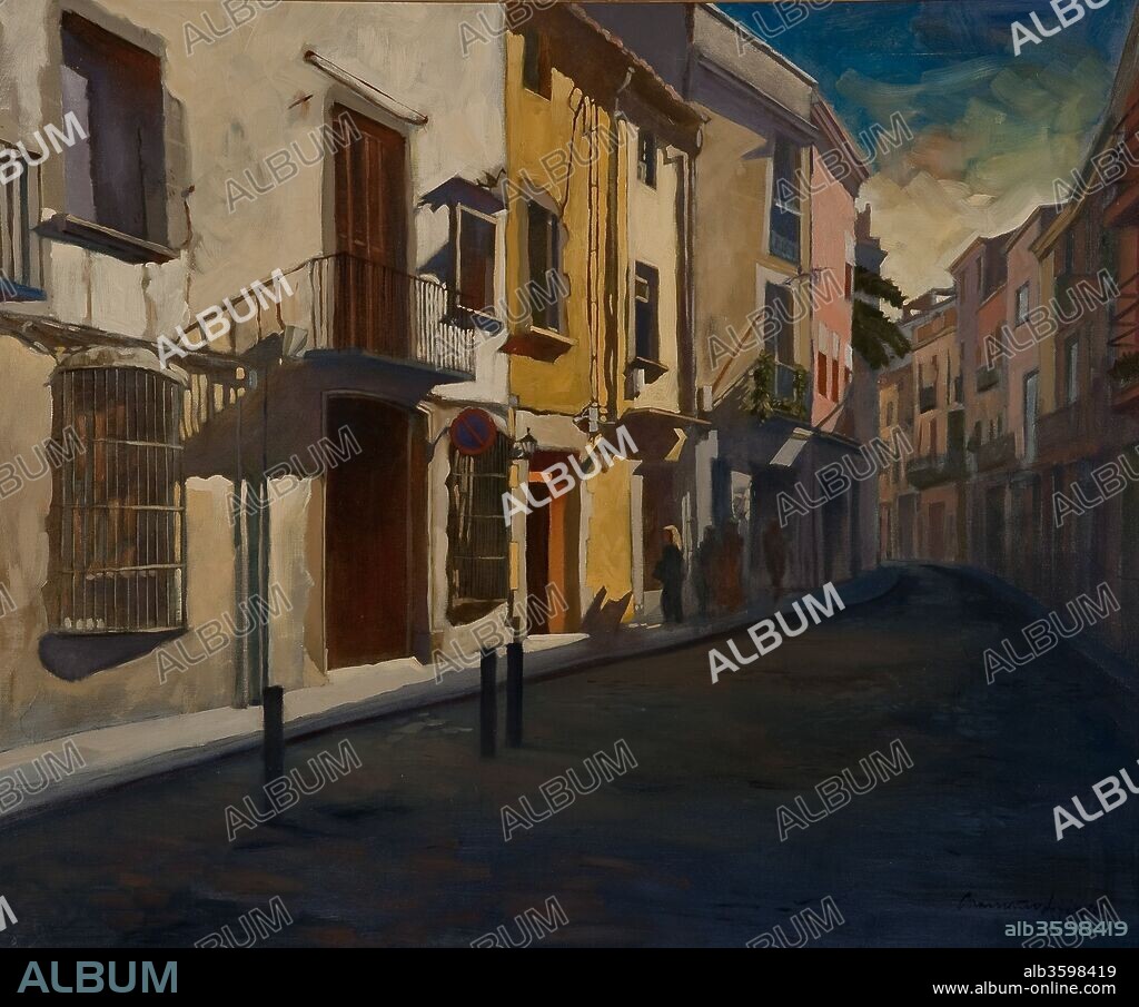 JOSÉ MARÍA CAAMAÑO LESTÓN. José Caamaño Lestón / "Calle San Francisco de Asís", 2003, Pintura.