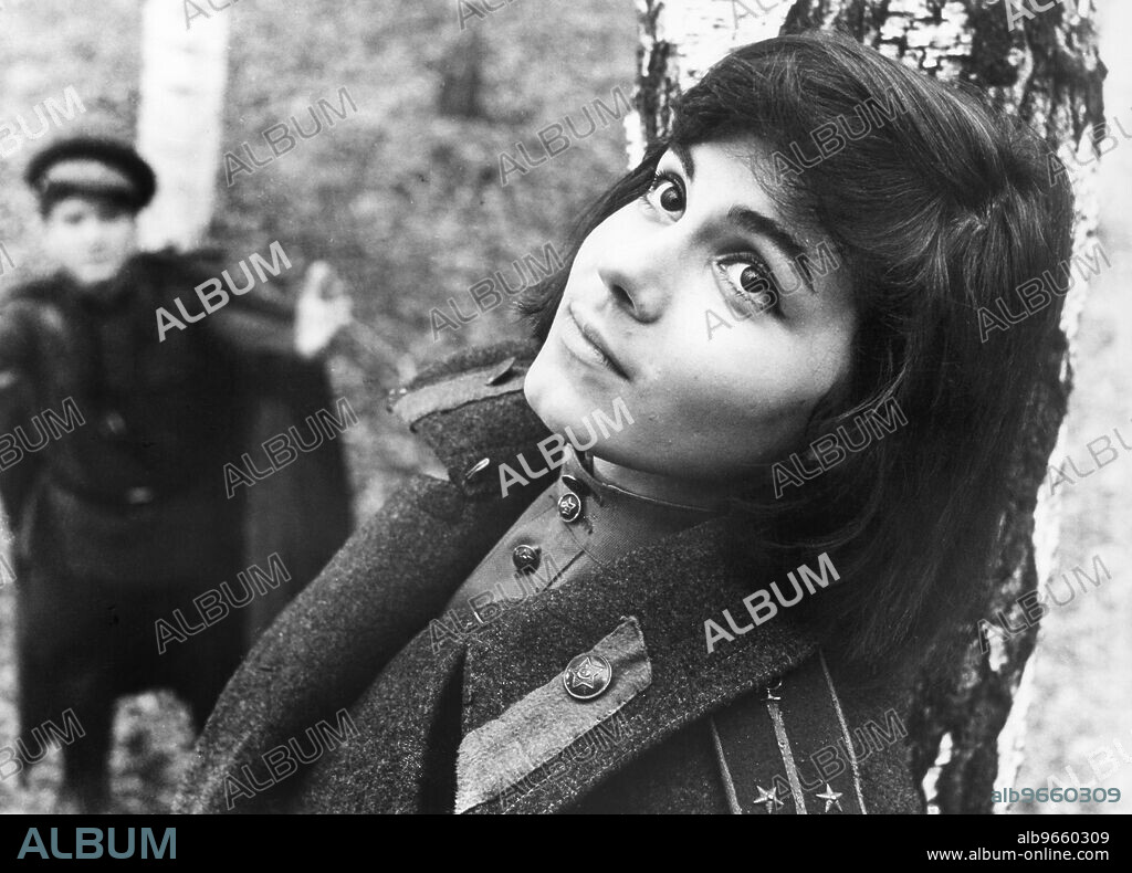 Valentina Malyavina, Publicity Portrait for the Soviet Film, "My Name is Ivan" aka "Ivan's Childhood", directed by Andrei Tarkovsky, Mosfilm, 1962.