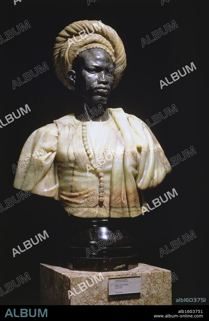 CHARLES-HENRI-JOSEPH CORDIER. Negre du Soudan 1857 Sculpture Charles Henri Joseph Cordier 1827-1905/French Muse d'Orsay, Paris.