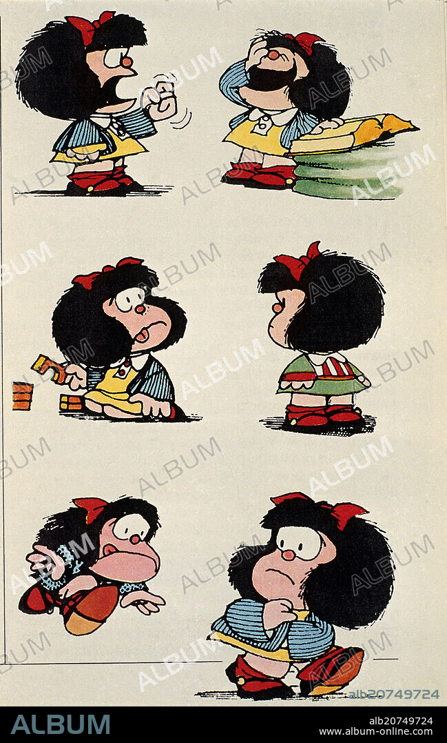QUINO. DIBUJO-MAFALDA.