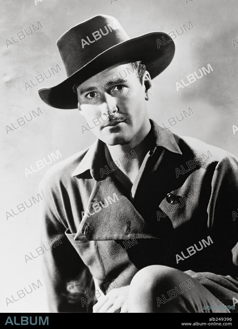 ERROL FLYNN in VIRGINIA CITY, 1940, unter der Regie von MICHAEL CURTIZ. Copyright WARNER BROS/FIRST NATIONAL.