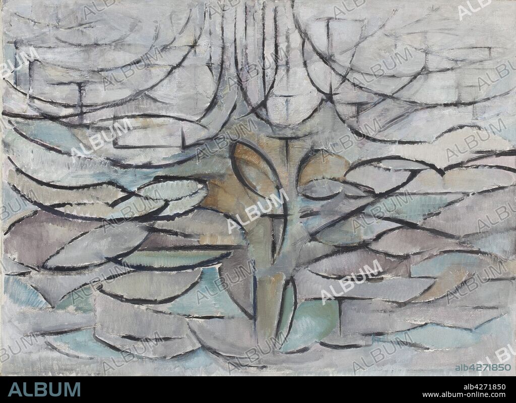 PIET MONDRIAN. The Flowering Apple Tree.