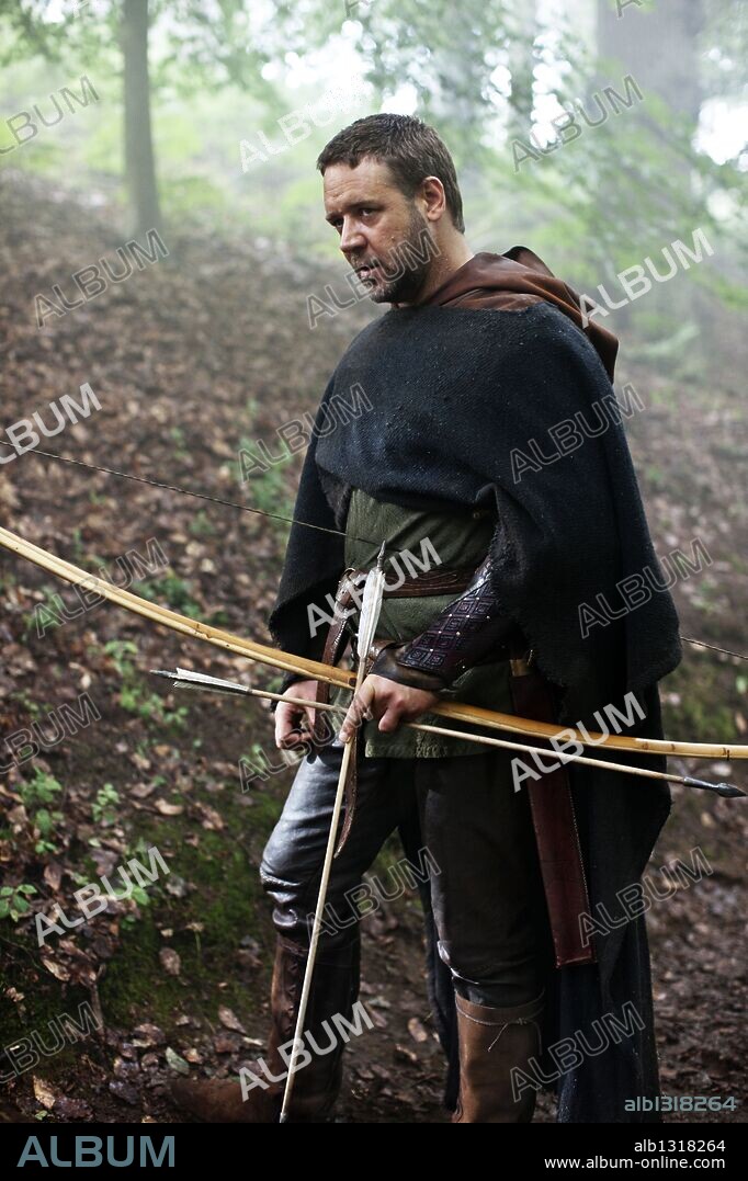 RUSSELL CROWE in ROBIN HOOD, 2010, unter der Regie von RIDLEY SCOTT. Copyright UNIVERSAL PICTURES.